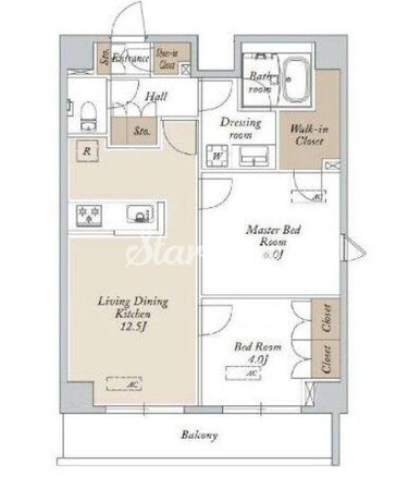 HF東尾久レジデンスの物件間取画像